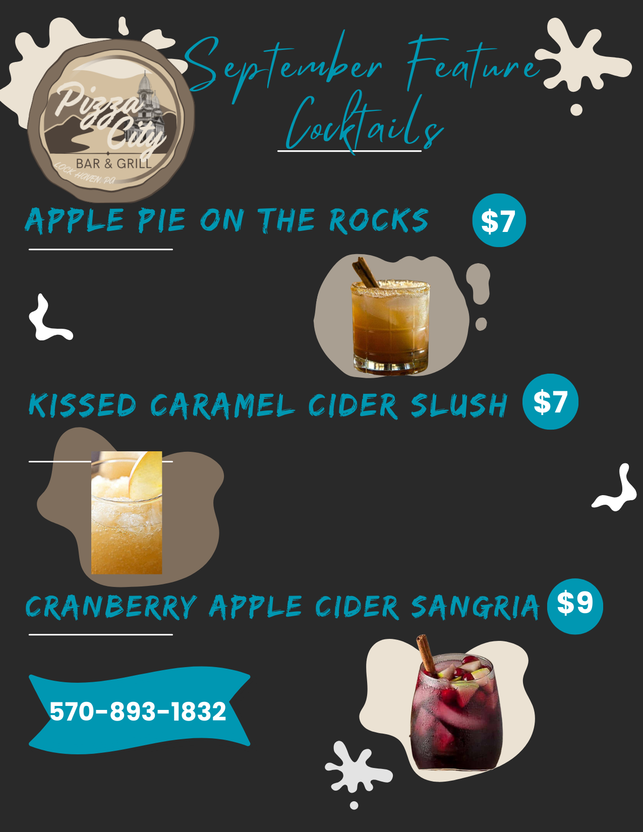 sept feature cocktail menu